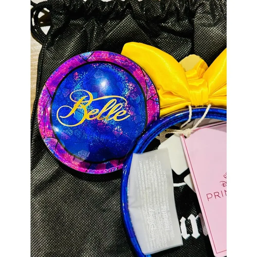 EXCLUSIVE Loungefly Disney Beauty & the Beast Belle Stained Glass Ears Headband
